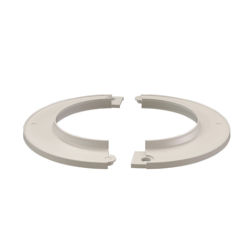 Rosace intérieure blanche Ø80/125 – 3CEp - 224115 - Ubbink