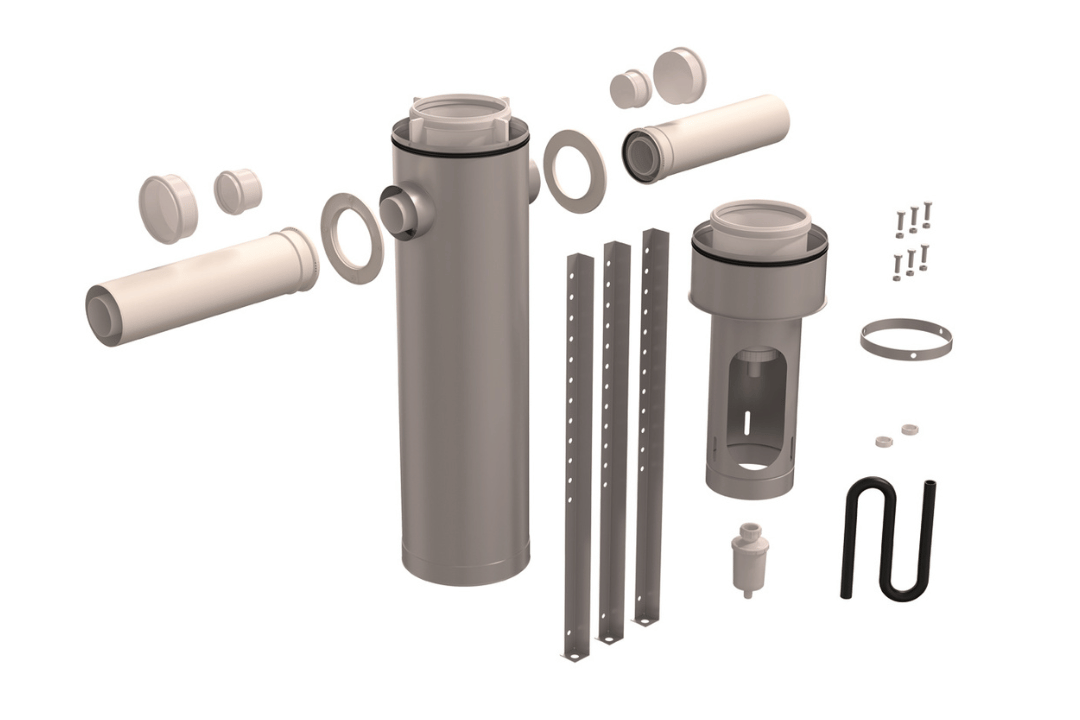 Kit Rolux 3CEp Condensation Concentrique : Découvrez les 3 kits de raccordement de système 3CEp
